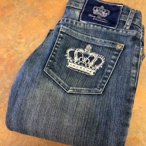 VINTAGE ROCK & REPUBLIC VICTORIA BECKHAM PREMIUM JEANS 31x34 MADE IN USA !! 😎
